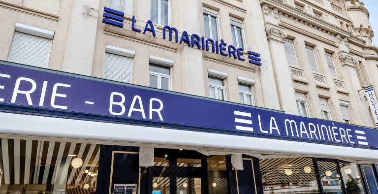 La Marinière Saint-Malo, hotel restaurant near the railway station and intra-muros
